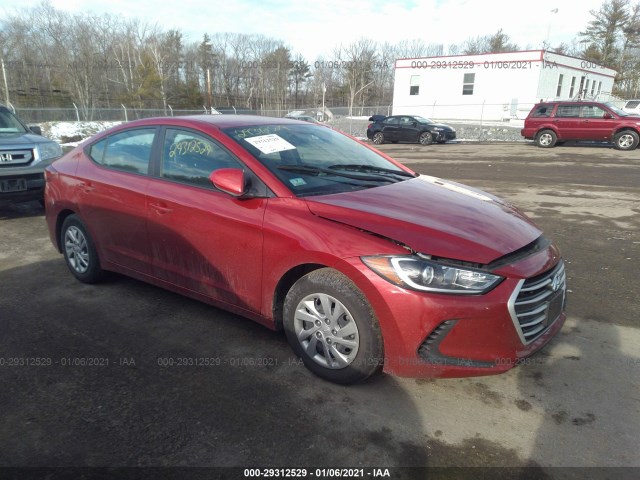 hyundai elantra 2017 kmhd74lf5hu422351