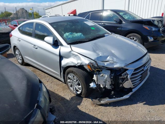 hyundai elantra 2017 kmhd74lf5hu431759