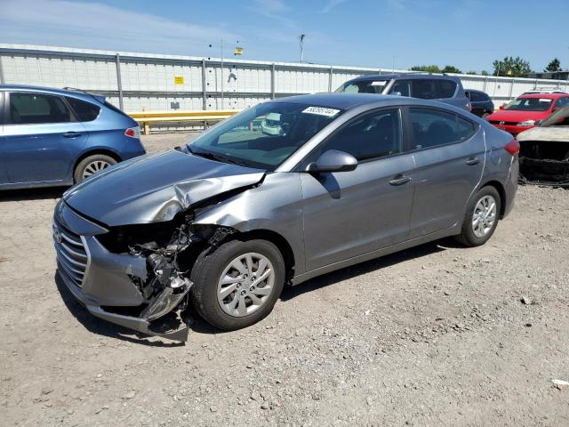 hyundai elantra 2018 kmhd74lf5ju451614