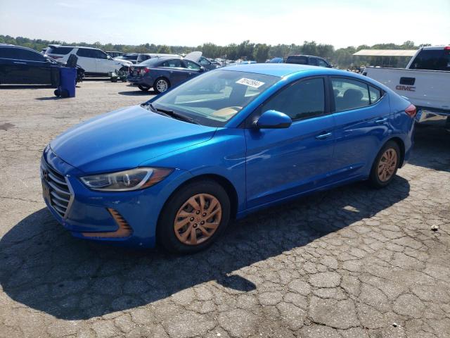 hyundai elantra se 2018 kmhd74lf5ju453556