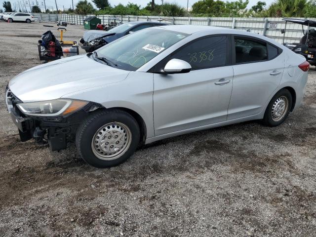 hyundai elantra se 2018 kmhd74lf5ju470261