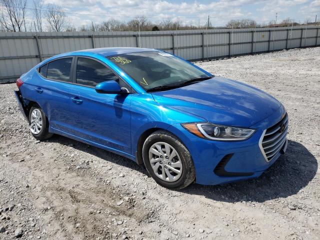 hyundai elantra se 2018 kmhd74lf5ju557786