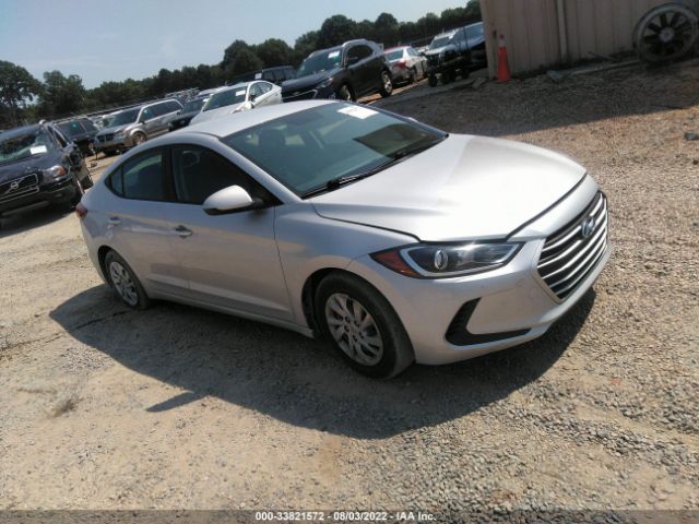 hyundai elantra 2018 kmhd74lf5ju610616