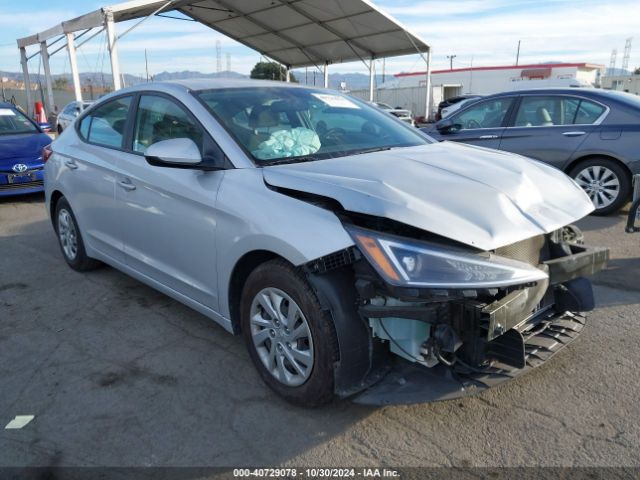 hyundai elantra 2019 kmhd74lf5ku861184