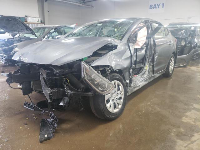 hyundai elantra 2017 kmhd74lf6hu061227