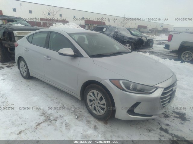 hyundai elantra 2017 kmhd74lf6hu071109