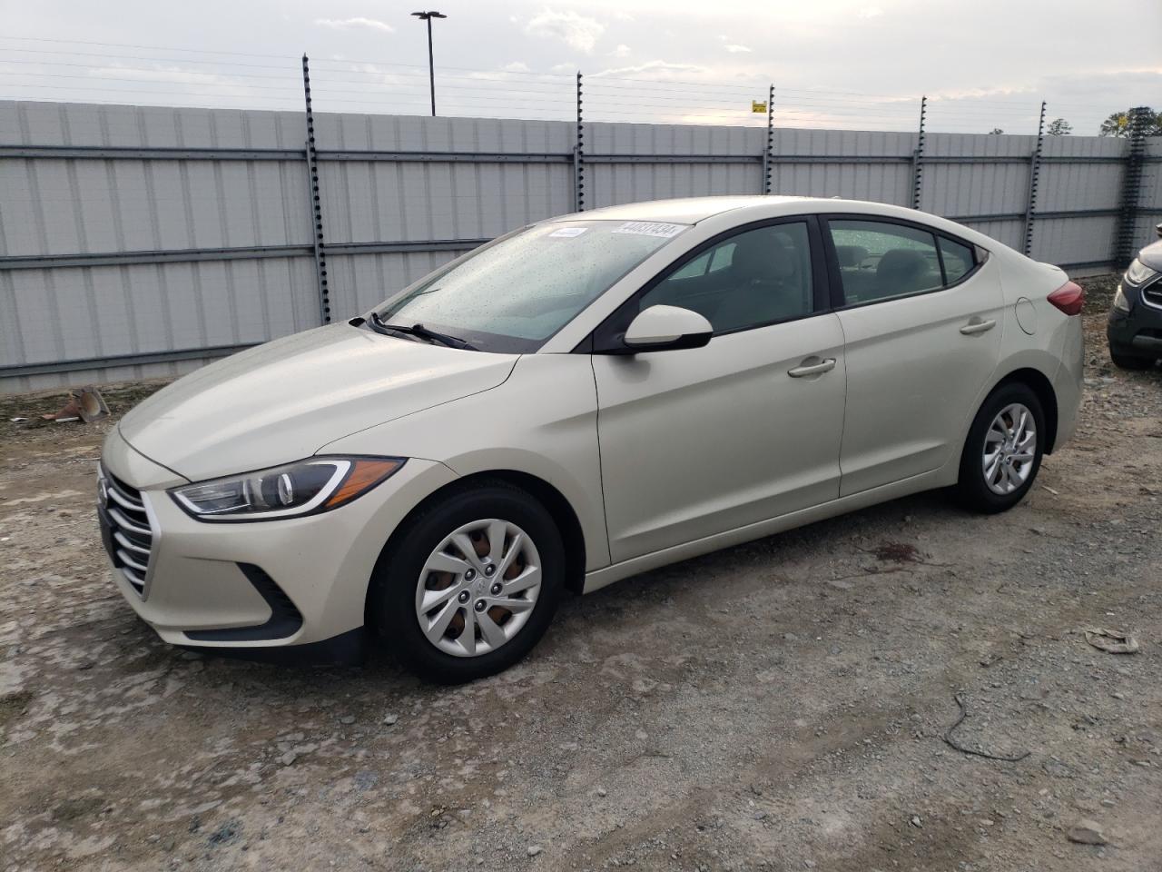 hyundai elantra 2017 kmhd74lf6hu071241