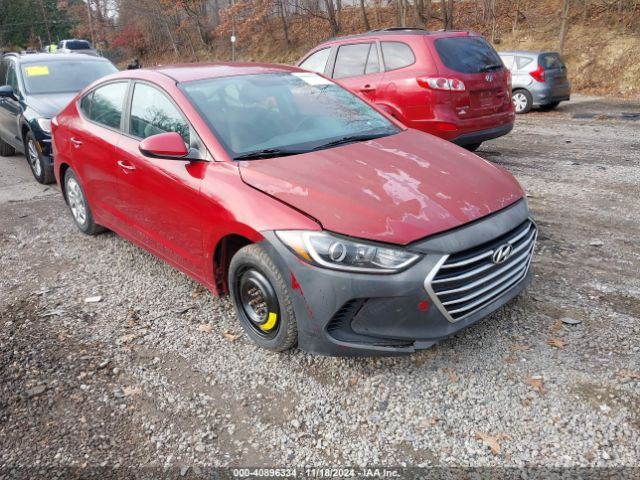 hyundai elantra 2017 kmhd74lf6hu071580