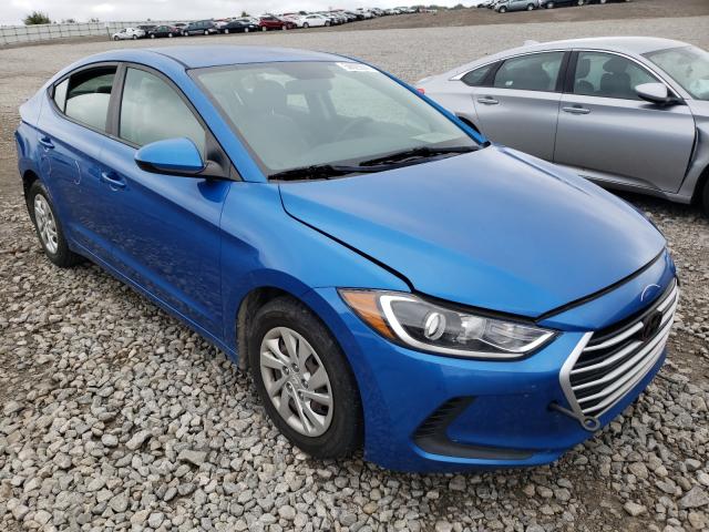 honda elantra 2017 kmhd74lf6hu076312