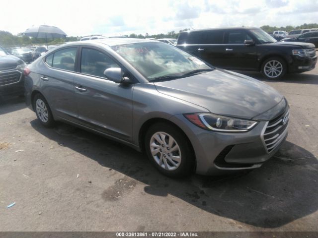 hyundai elantra 2017 kmhd74lf6hu077699