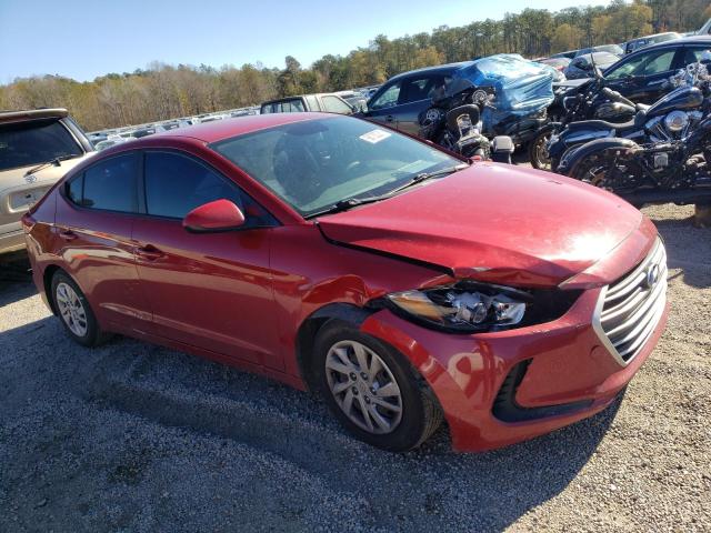 hyundai elantra se 2017 kmhd74lf6hu082255