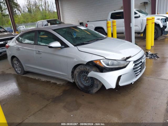 hyundai elantra 2017 kmhd74lf6hu087052