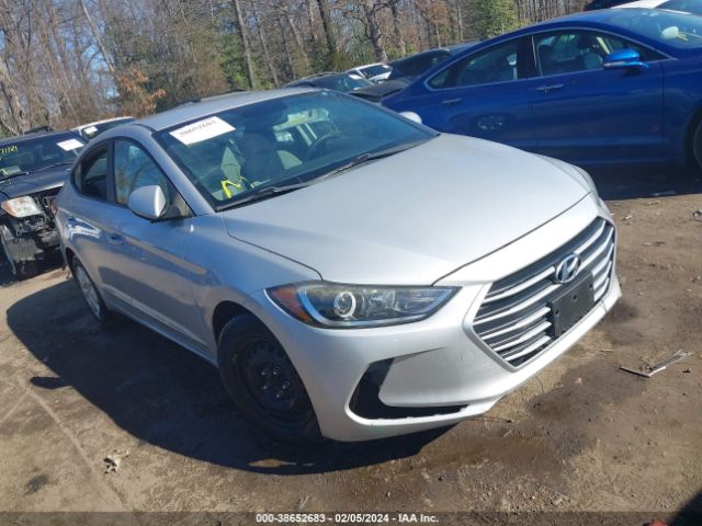 hyundai elantra 2017 kmhd74lf6hu091022