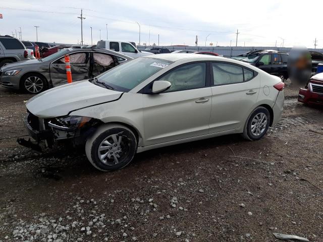 hyundai elantra se 2017 kmhd74lf6hu095667