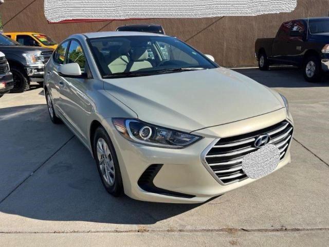 hyundai elantra se 2017 kmhd74lf6hu111673