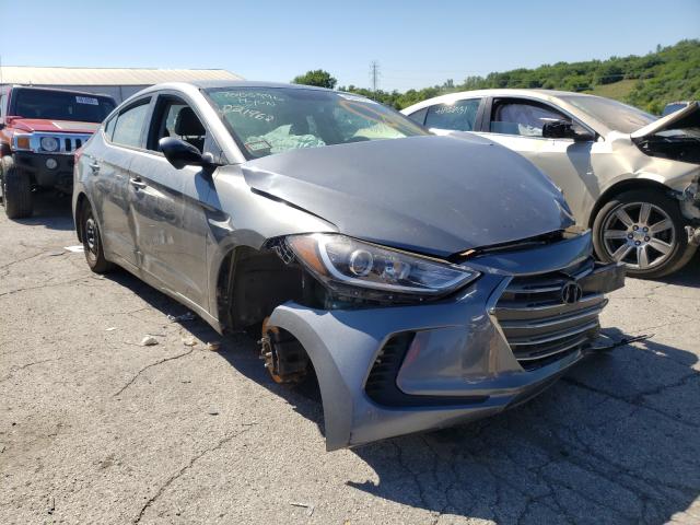 hyundai elantra se 2017 kmhd74lf6hu154491