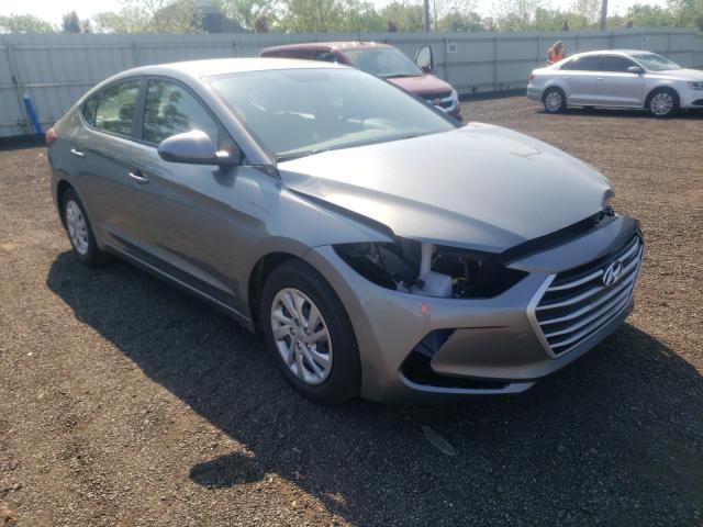 hyundai elantra se 2017 kmhd74lf6hu336188