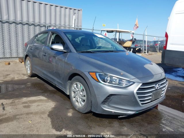 hyundai elantra 2017 kmhd74lf6hu361494