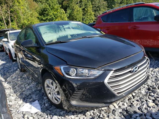 hyundai elantra se 2017 kmhd74lf6hu367375