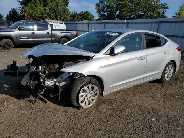 hyundai elantra se 2017 kmhd74lf6hu371040