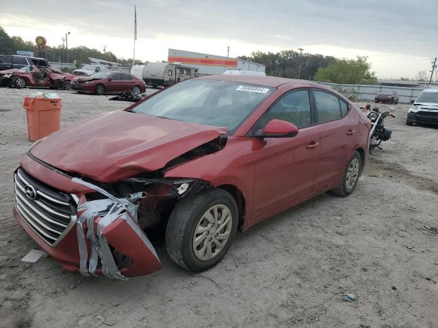 hyundai elantra se 2017 kmhd74lf6hu421743