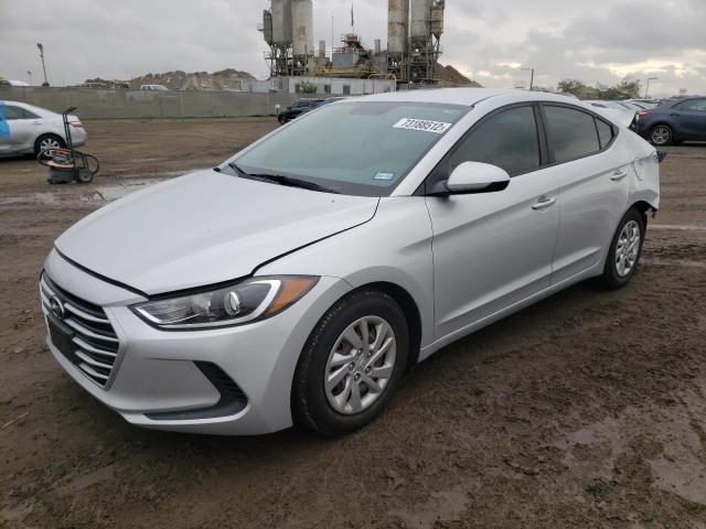 hyundai elantra se 2017 kmhd74lf6hu429714