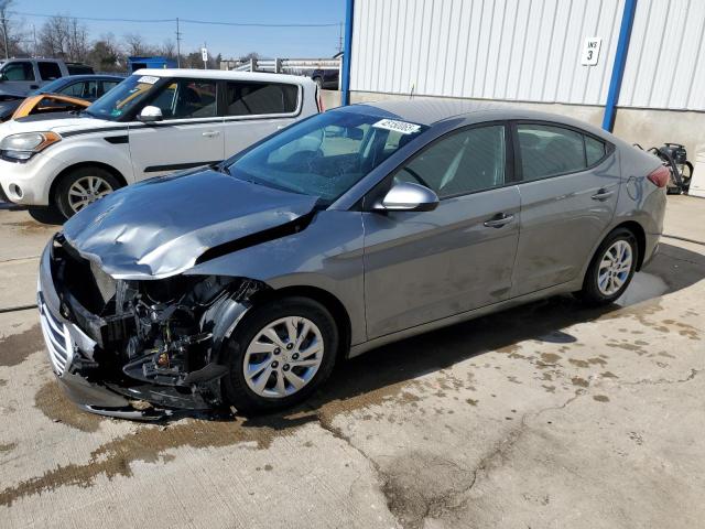 hyundai elantra se 2018 kmhd74lf6ju573401