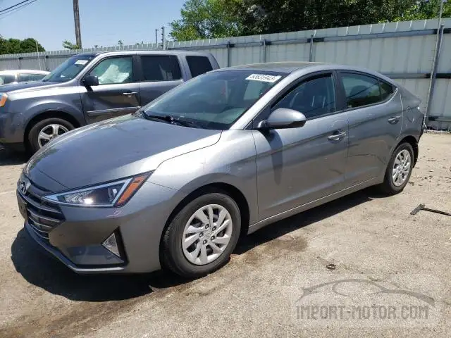 hyundai elantra 2019 kmhd74lf6ku758209