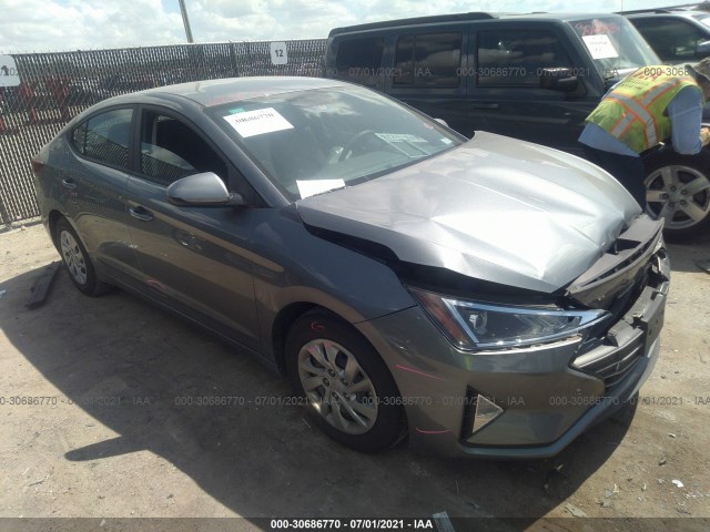 hyundai elantra 2019 kmhd74lf6ku777505