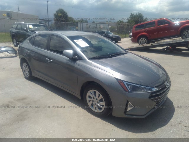 hyundai elantra 2019 kmhd74lf6ku777570