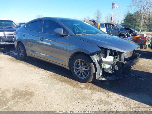 hyundai elantra 2019 kmhd74lf6ku777634