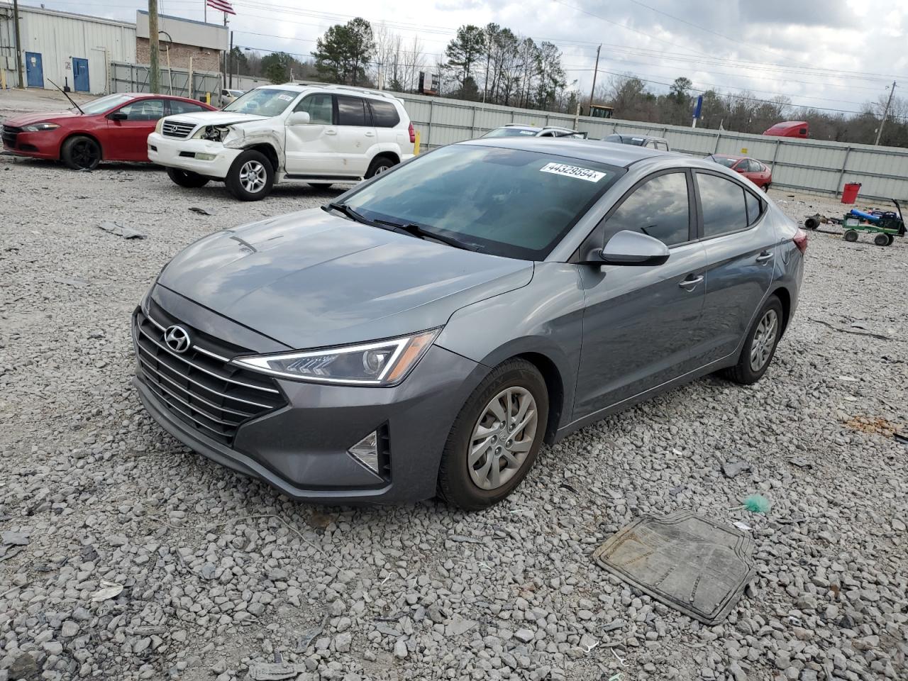 hyundai elantra 2019 kmhd74lf6ku777679