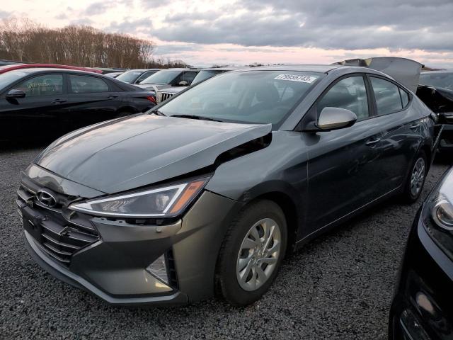 hyundai elantra 2019 kmhd74lf6ku790741