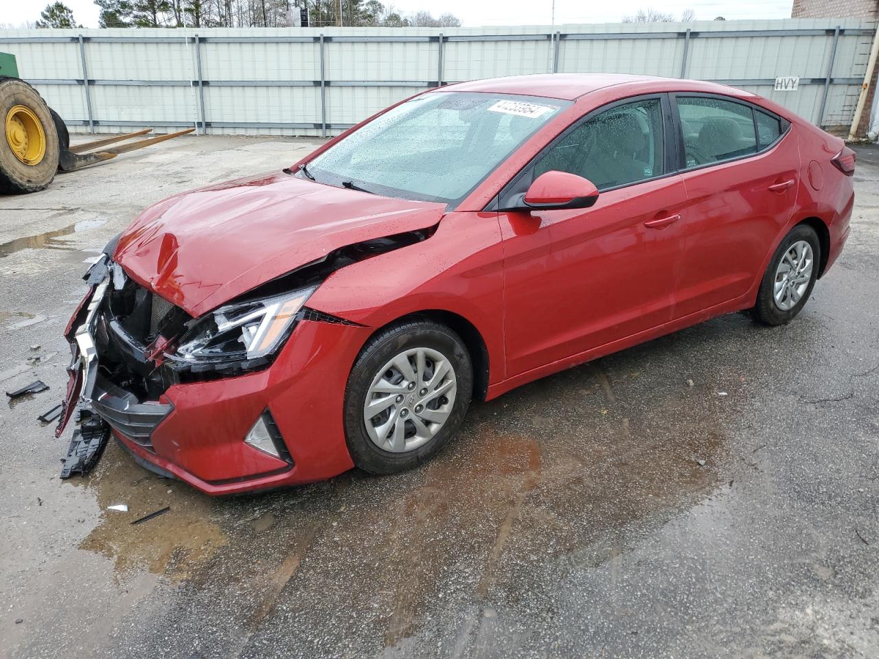 hyundai elantra 2019 kmhd74lf6ku846001