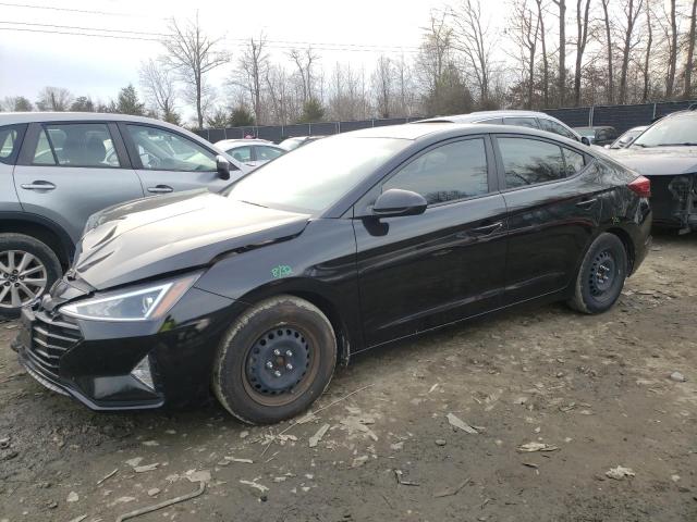 hyundai elantra 2019 kmhd74lf6ku850341