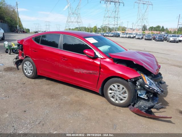 hyundai elantra 2020 kmhd74lf6lu022033