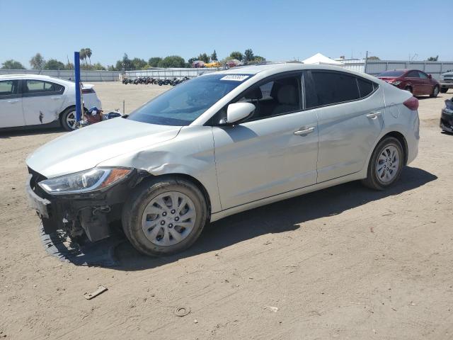 hyundai elantra 2017 kmhd74lf7hu093507