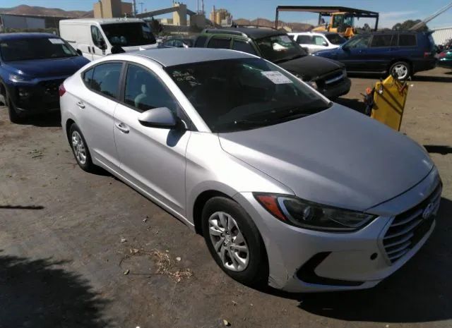 hyundai elantra 2017 kmhd74lf7hu094236