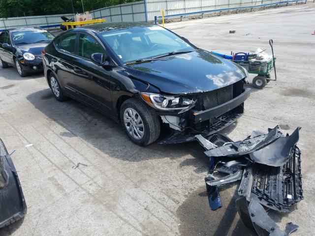 hyundai elantra se 2017 kmhd74lf7hu108913