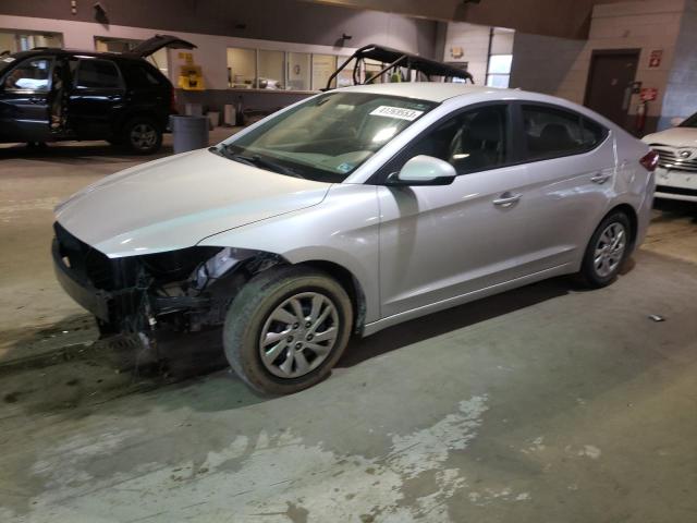 hyundai elantra se 2017 kmhd74lf7hu119927