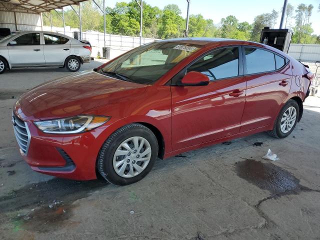 hyundai elantra 2017 kmhd74lf7hu370821