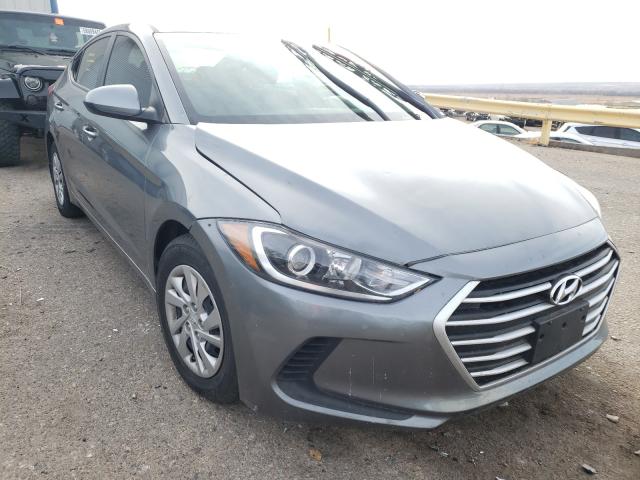 hyundai elantra se 2017 kmhd74lf7hu391913