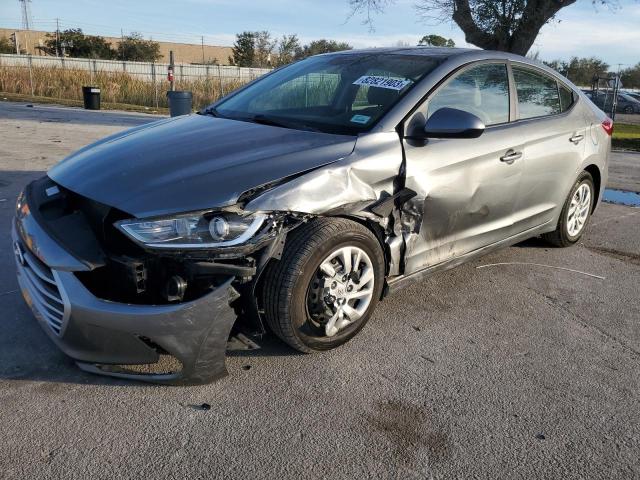 hyundai elantra 2017 kmhd74lf7hu422772