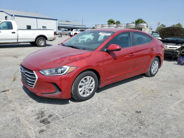 hyundai elantra se 2018 kmhd74lf7ju449573