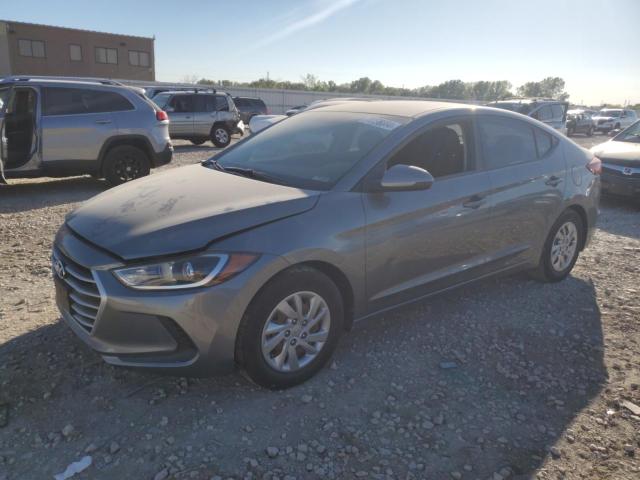 hyundai elantra se 2018 kmhd74lf7ju521078