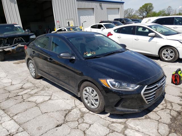 hyundai elantra se 2018 kmhd74lf7ju548281