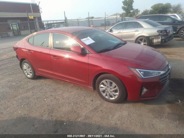 hyundai elantra 2019 kmhd74lf7ku753939