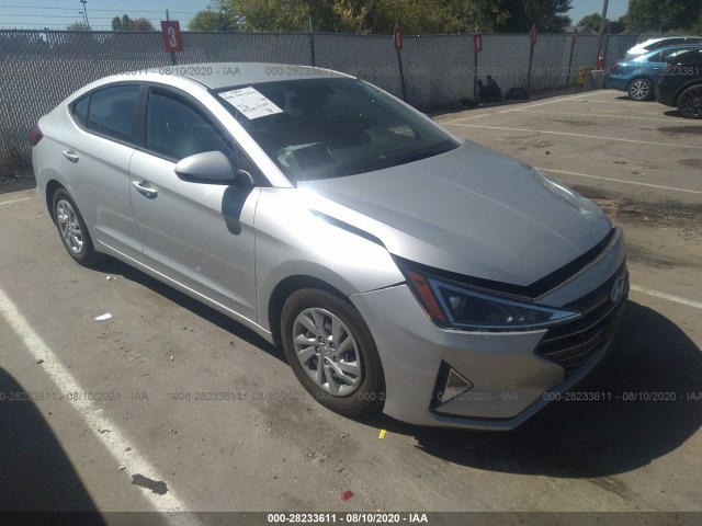 hyundai elantra 2019 kmhd74lf7ku795382