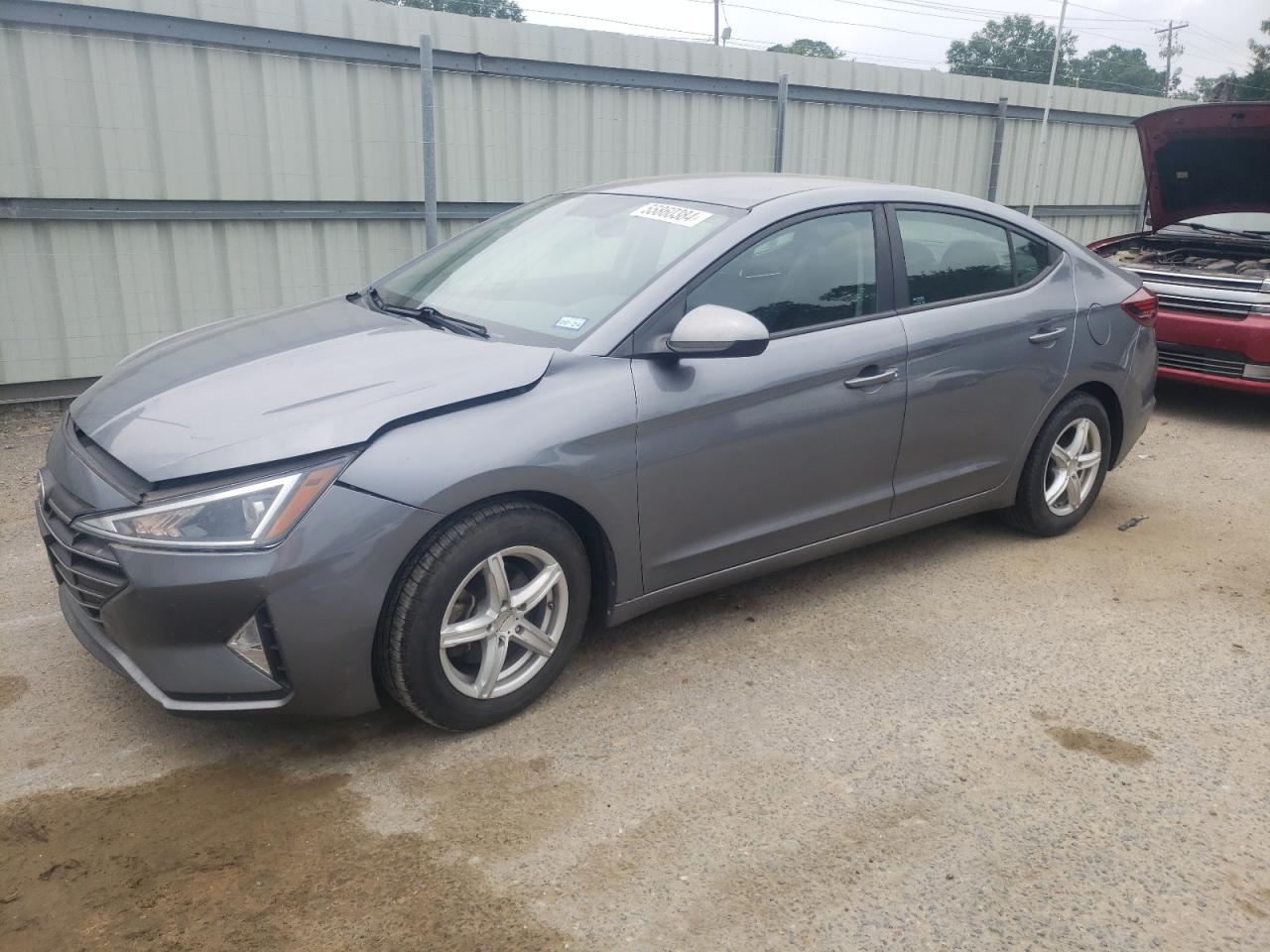 hyundai elantra 2019 kmhd74lf7ku857850