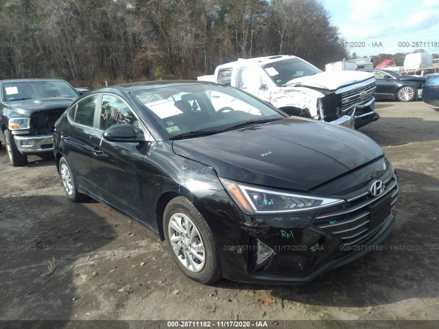 hyundai elantra 2019 kmhd74lf7ku864488